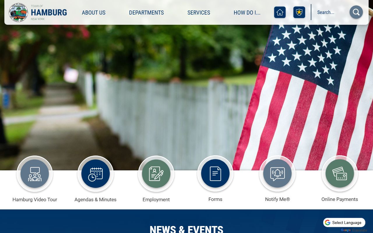 Hamburg inmate population town leadership under Supervisor Elizabeth Farrell Lorentz