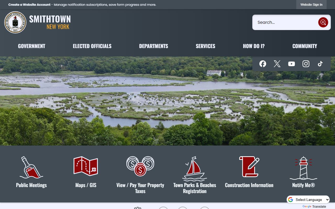 Smithtown inmate population records available through Town of Smithtown