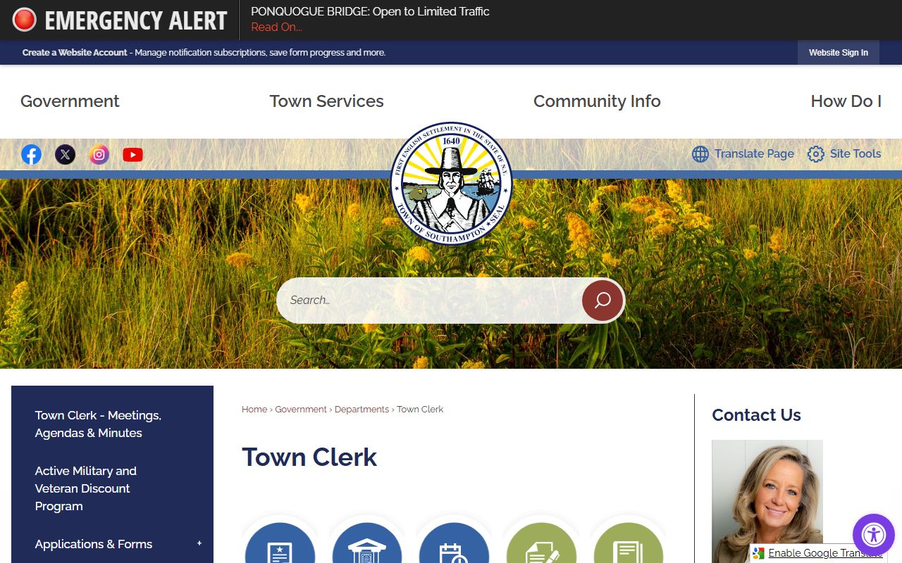 Southampton inmate population records accessed through Town Clerk Sundy A. Schermeyer