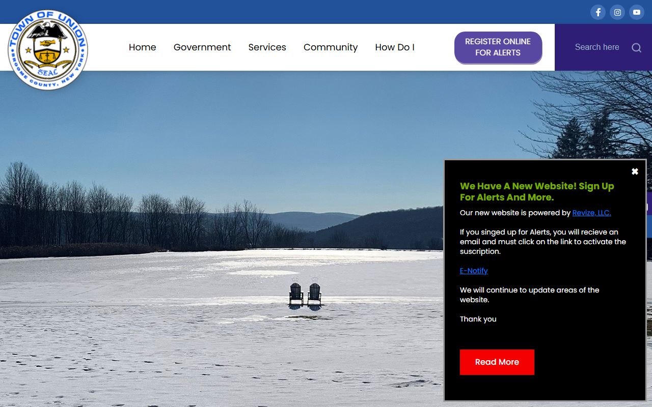 Union inmate population town resources on updated website