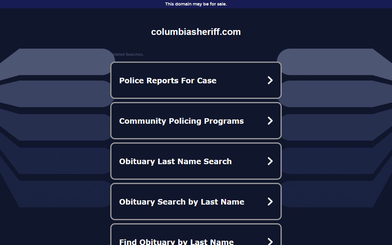 Columbia County inmate population managed by sheriff's office