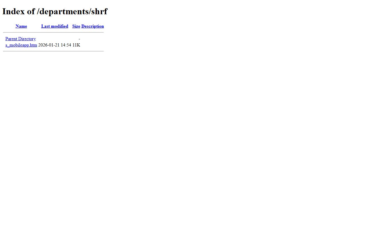 Delaware County inmate population mobile app for public access
