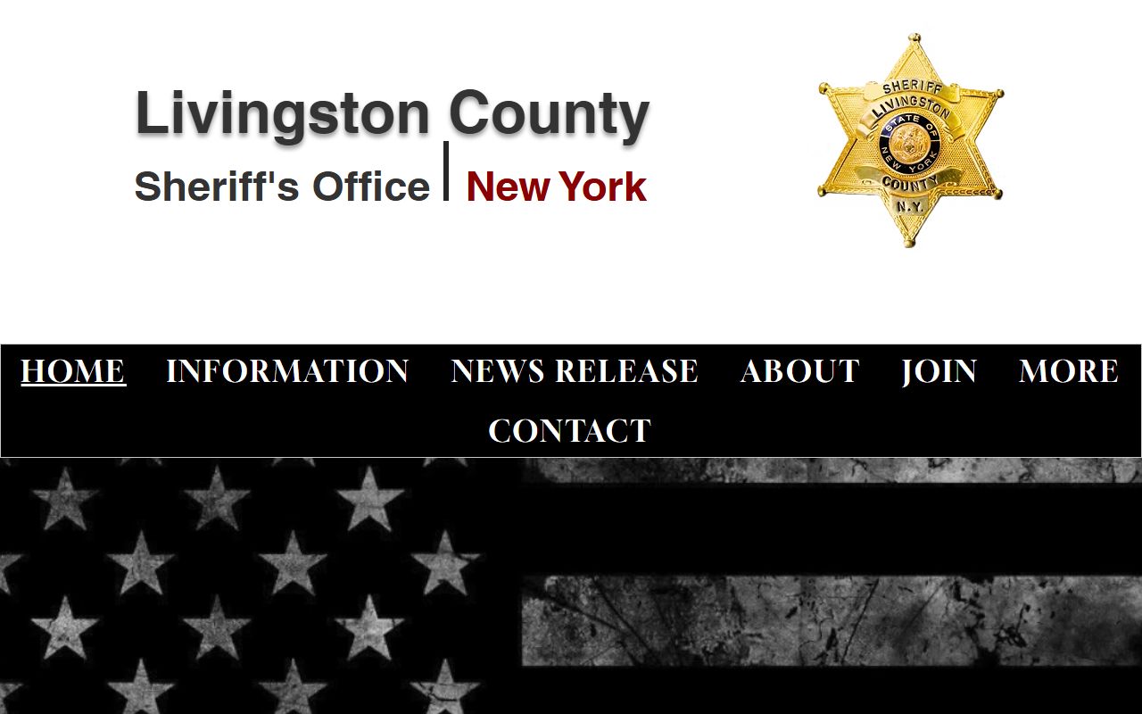 Livingston County inmate population sheriff's office website